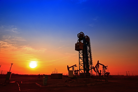 The oil pump, industrial equipmentの写真素材