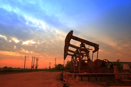 The oil pump, industrial equipmentの写真素材