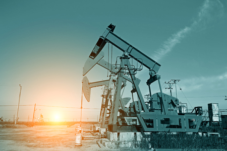 The oil pump, industrial equipmentのeditorial素材