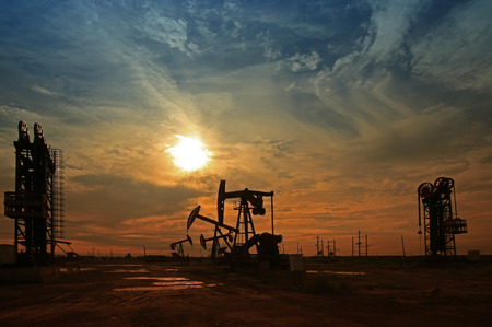 The oil pump, industrial equipmentの写真素材