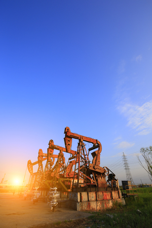 The oil pump, industrial equipmentのeditorial素材