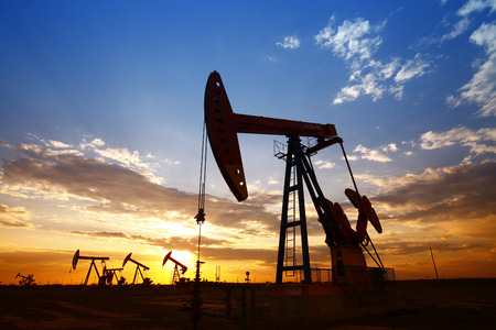 The oil pump, industrial equipmentのeditorial素材