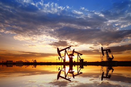 The oil pump, industrial equipmentのeditorial素材