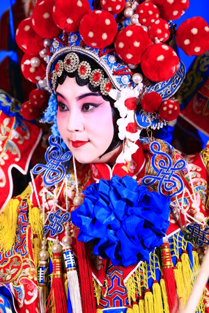 
Tangshan , February 3: Peking Opera troupe of actors on February 3, 2018, in tangshan city, hebei province, China.のeditorial素材