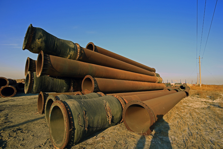 The rusty pipe