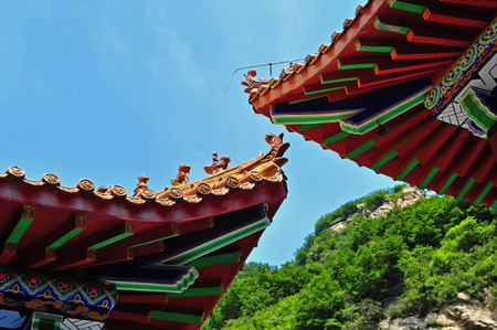 Chinese traditional style of architecture 
