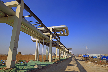 
Industrial pipeline equipment of the factory の写真素材