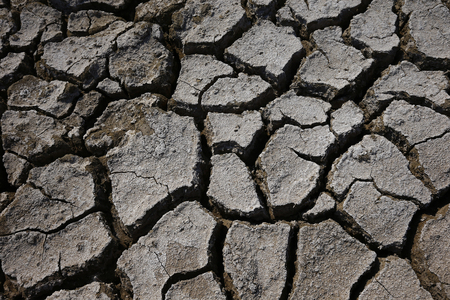 Climate warming dry chapped land の写真素材