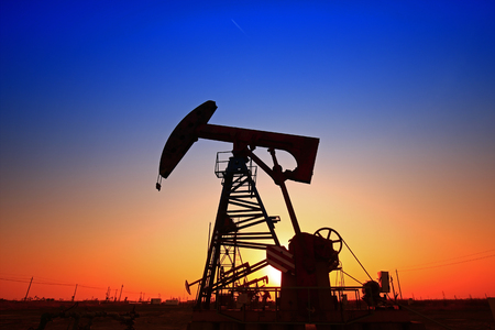 The oil pump industrial equipmentの写真素材
