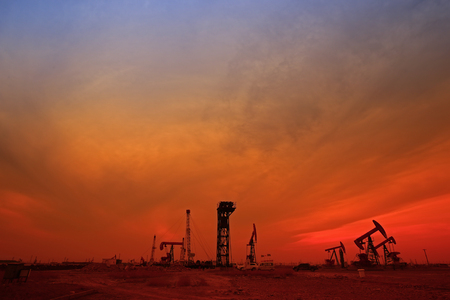 The oil pump, industrial equipmentの写真素材