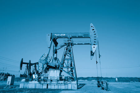 The oil pump, industrial equipmentのeditorial素材