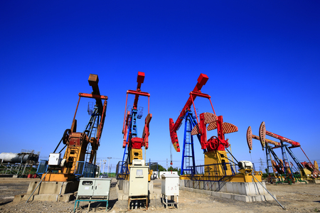 The oil pump, industrial equipmentの写真素材