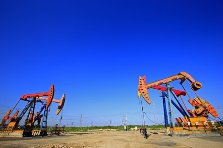 The oil pump, industrial equipmentのeditorial素材