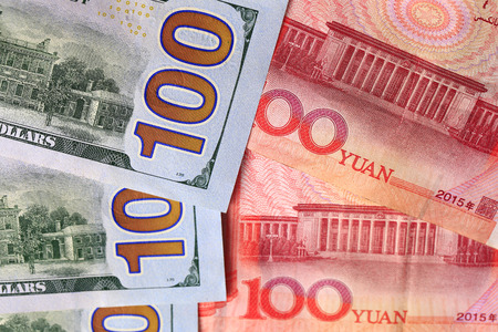 USD vs RMBの写真素材