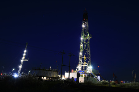 The oil rig