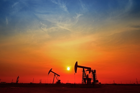 The oil pump, industrial equipmentのeditorial素材