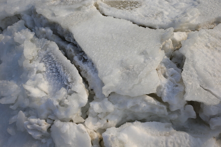 The winter sea ice