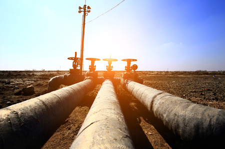 Oil pipes and valves