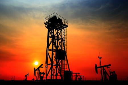 The oil pump, industrial equipmentの写真素材
