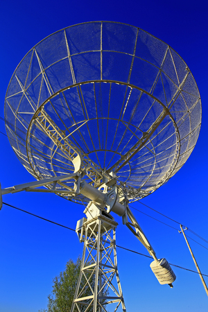 The observatory radio telescopeの写真素材
