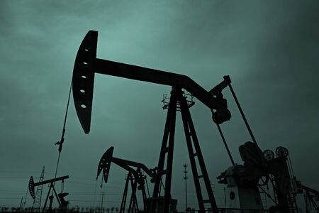 The oil pump, industrial equipmentの写真素材
