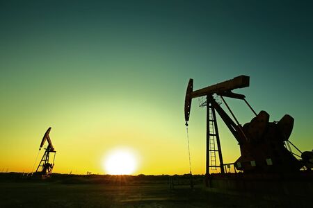 The oil pump, industrial equipmentの写真素材