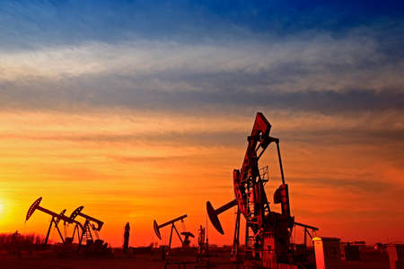 The oil pump, industrial equipmentの写真素材