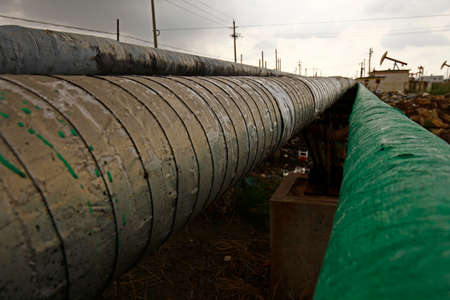Pipeline of oil fields
