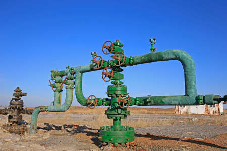 Tube and valve, oil industry equipment