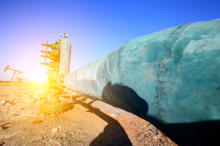 Tube and valve, oil industry equipment