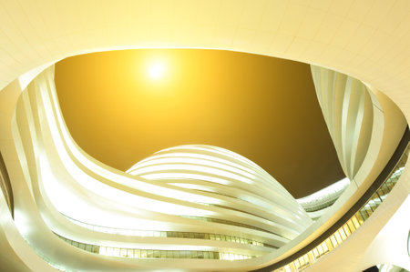 The appearance of the modern architectureのeditorial素材