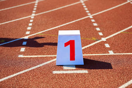 Track and field digitalの写真素材