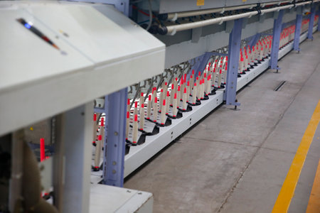 In a rotating machinery and equipment production company, it is very clean and tidy