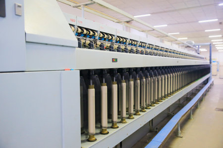 In a rotating machinery and equipment production company, it is very clean and tidy