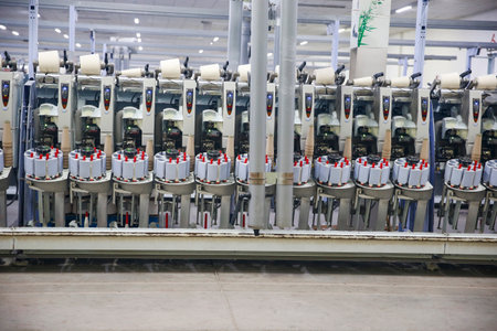 In a rotating machinery and equipment production company, it is very clean and tidy