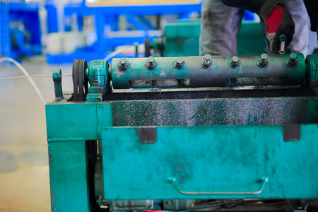 The old factory abstract background of industrial equipment