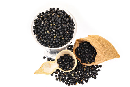 Black beansの写真素材