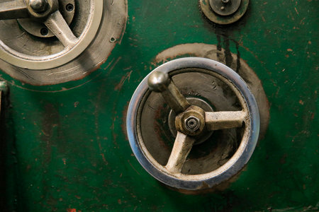 Sketch of piping design mixed with industrial equipment photo