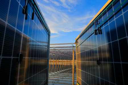 Solar photovoltaic panels and solar photovoltaic power generation system in the water