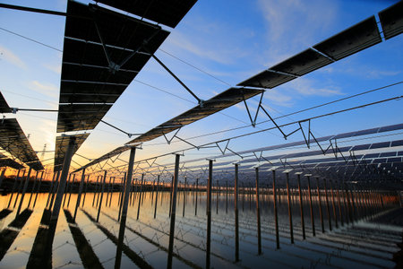 Solar photovoltaic panels and solar photovoltaic power generation system in the water