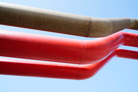 The pipelines of petrochemical plants in petroleum industry are compact in equipment layout and...