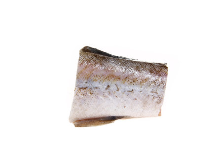 Cod isolated on a white background, fresh