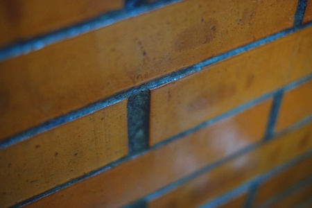 Orange Brickの写真素材