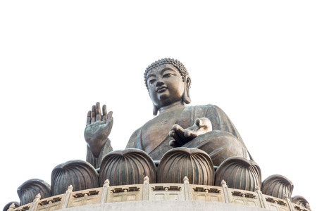 Travel Hong Kong island Tian Tan Buddhaの写真素材