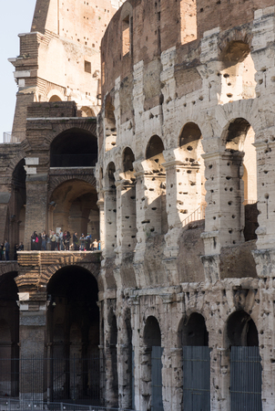 Architecture of ancient Romeの写真素材