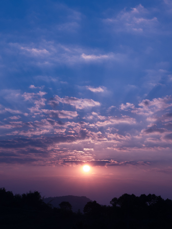 Sunrise morningの写真素材