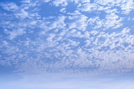 In the sky have clounds not polution.