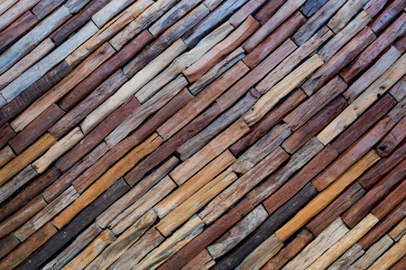 Wall brown wood  texture. Abstract backgroundの写真素材