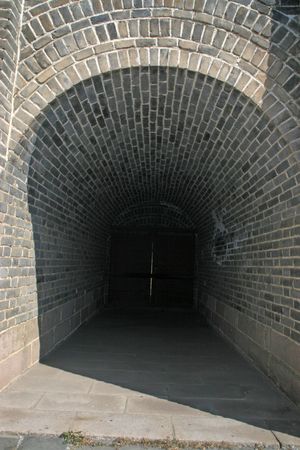 Shanhaiguan Great Wall sceneryの写真素材