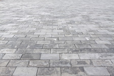 brick floor of temple of heaven in beijing,china.の写真素材